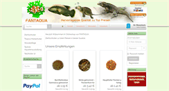 Desktop Screenshot of fantaqua.com